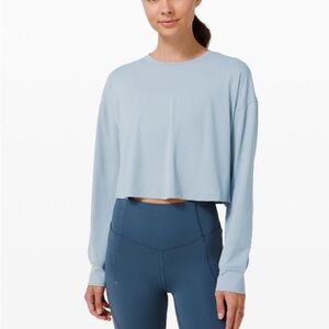 Lululemon Muscle Love Long Sleeve Shirt Chambray